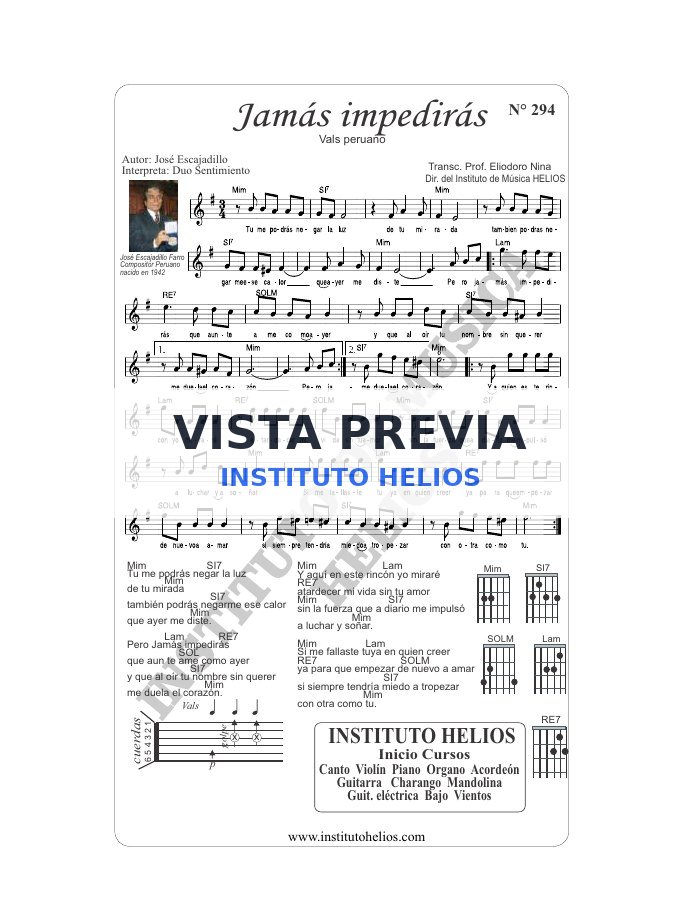 Vista previa de Jamas impediras